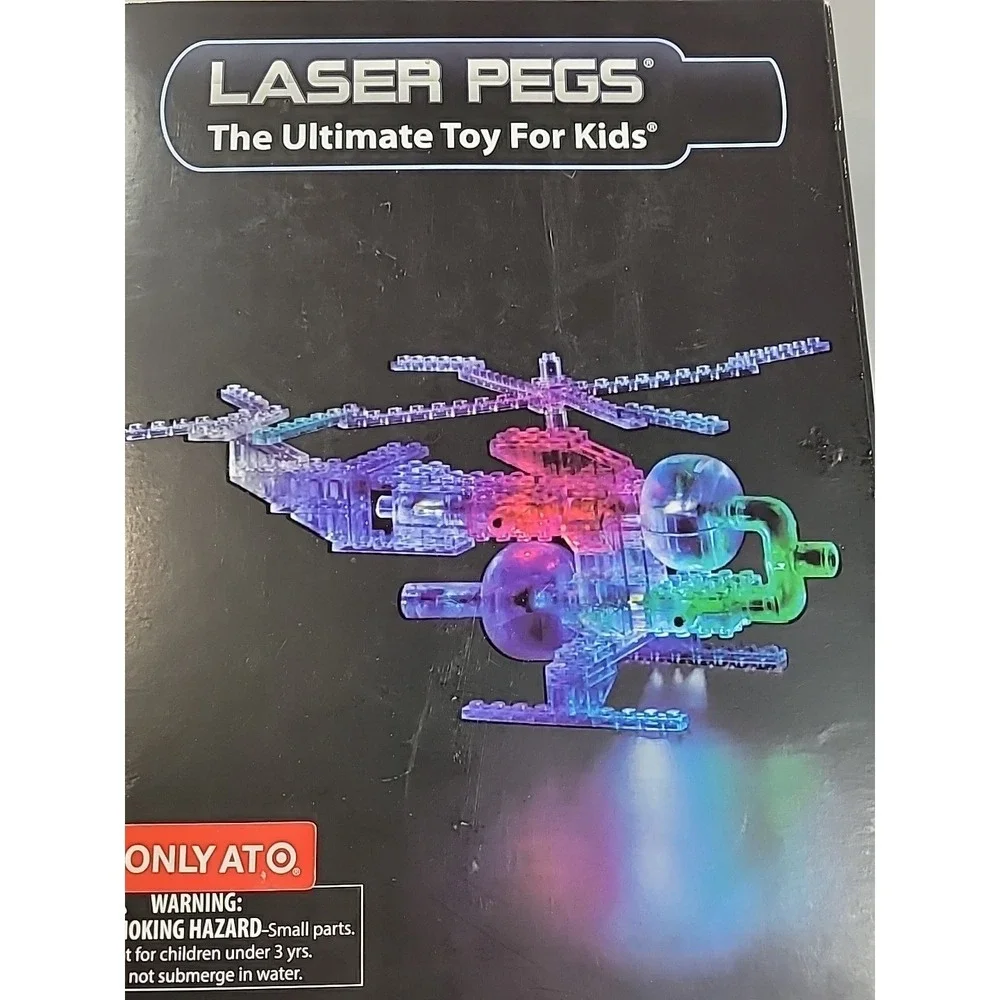 Laser Pegs 1270 Ultimate Toy for Kids 6 in 1 lighted building New Sealed Box